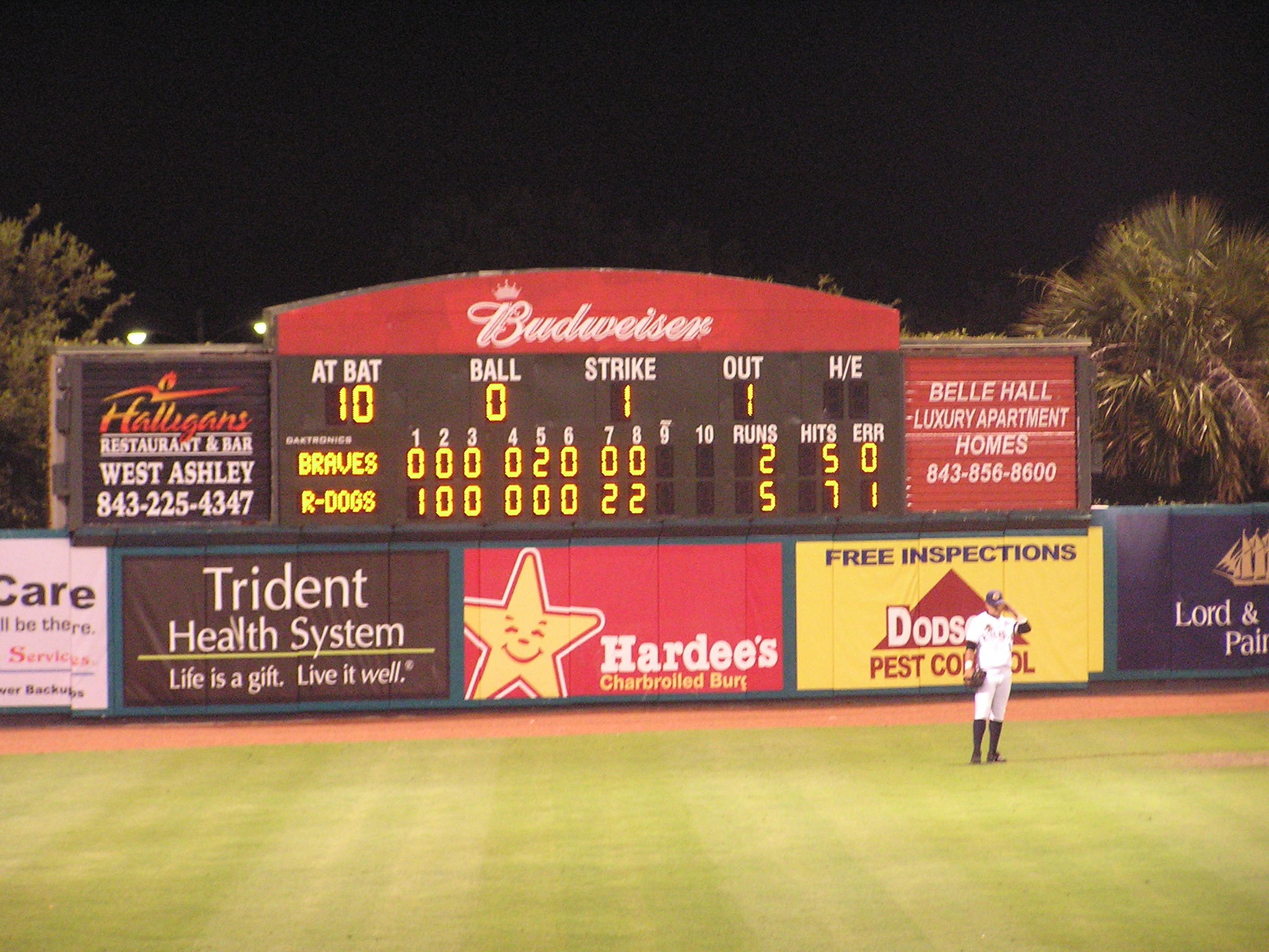 The Scoreboard at The Joe - Charleston SC